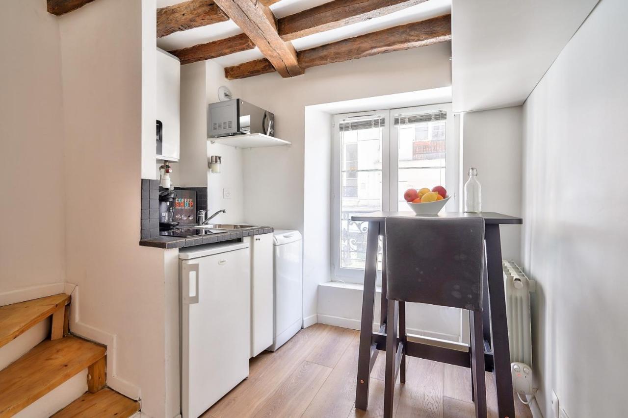 Cute And New Studio Duplex In The Heart Of Paris Eksteriør bilde