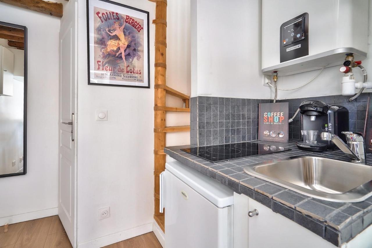 Cute And New Studio Duplex In The Heart Of Paris Eksteriør bilde
